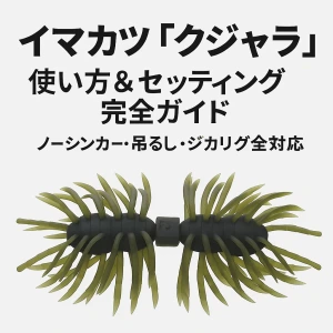 イマカツ「クジャラ」使い方＆セッティング完全ガイド｜ノーシンカー